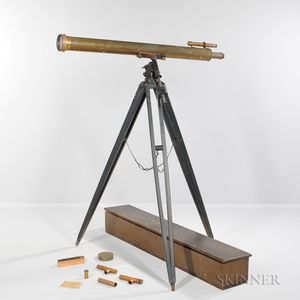 Alvan Clark & Sons 4-inch Refractor Telescope