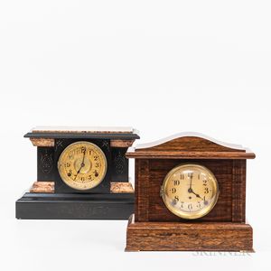 Two Seth Thomas Mantle Clocks