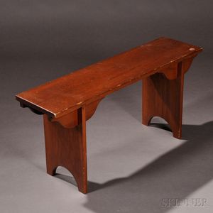 Shaker Reproduction Pine Bench