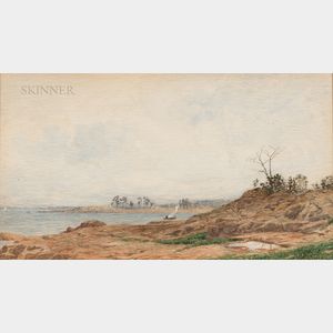 Alexander Helwig Wyant (American, 1836-1892) Coastal View