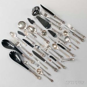 Towle "French Provincial" Pattern Sterling Silver Flatware Service