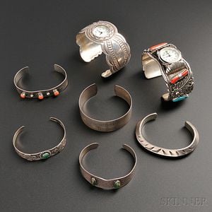 Seven Southwest Jewelry Items