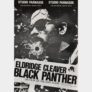 Eldridge Cleaver Black Panther Movie Poster