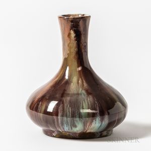 William J. Walley Run-glaze Vase