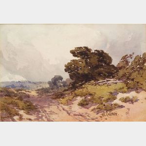 Attributed to William Callow (British, 1812-1908) Landscape Scene