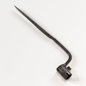 American Long Shank Locking Screw Socket Bayonet