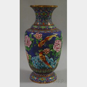 Cloisonne Enameled Vase