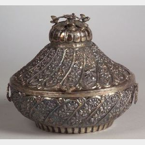 Ottoman-style Repousse Container