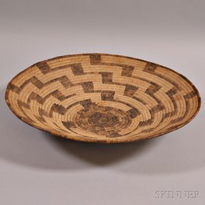 Tohono O'Odham Coiled Basket
