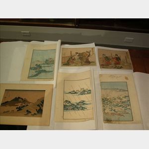 Twenty-three Japanese Prints