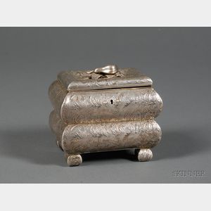 Austro-Hungarian Silver and Silver-gilt Etrog Box