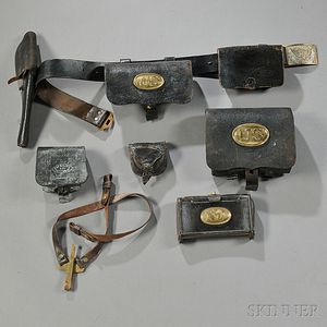 Group of Civil War-era Accoutrements