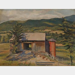 William Tefft Schwarz (American, 1887-1967) Sandgate, Vermont