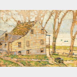 Roy Henry Brown (American, 1879-1956) Old House, Long Island