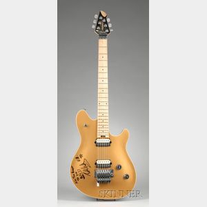 Edward Van Halen Signed Electric Guitar, Peavy Electronics, Meridian, 1969, Prototy e Model EVH Wolfgang, ...