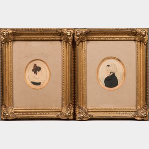 J.T. Newton (American, 19th Century) Portraits of Sarah Northup and Elizabeth Cawley