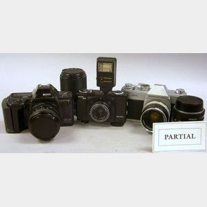 Large Lot of Cameras