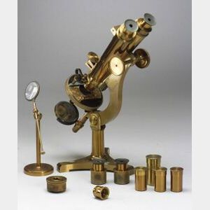 Binocular Microscope By R. & J. Beck
