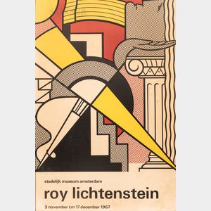 After Roy Lichtenstein Framed Poster