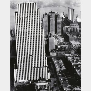 Berenice Abbott (American, 1898-1991) Daily News Building, 220 East 42nd Street, Manhattan