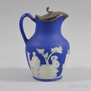 Wedgwood Dark Blue Jasper Portland Vase/Pitcher
