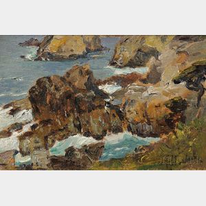 Attributed to William (Wilhelm) Frederick Ritschel (American, 1864-1949) California Coast