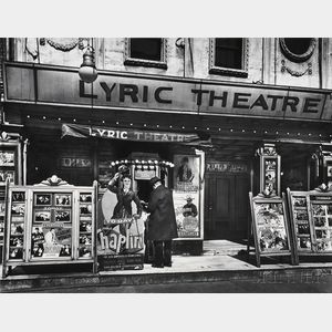 Berenice Abbott (American, 1898-1991) Lyric Theatre, 100 Third Avenue, Manhattan