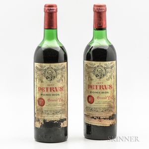 Petrus 1977, 2 bottles
