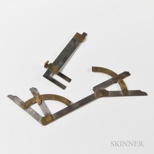 Two 19th Century Brass and Steel Measuring Instruments