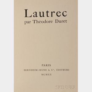 Duret, Theodore (1838-1937) Lautrec