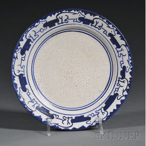 Dedham Pottery Polar Bear Plate