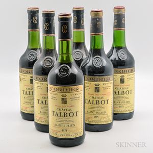 Chateau Talbot 1975, 6 bottles