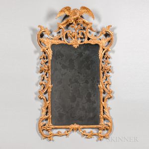 George III Gilt and Carved Mirror