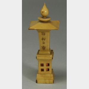 Miniature Ivory Lantern
