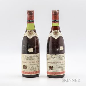 Joseph Drouhin Chambertin Clos de Beze 1972, 2 bottles
