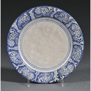 Dedham Pottery Turkey Plate