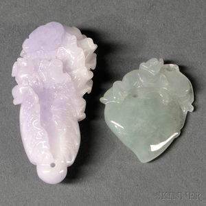 Two Jade Pendants