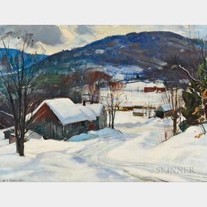 Aldro Thompson Hibbard (American, 1886-1972) In Vermont