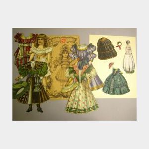 Lot of Two Paper Dolls