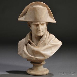 Alabaster Bust of Napoleon