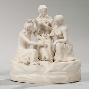 Wedgwood Carrara Figure Group