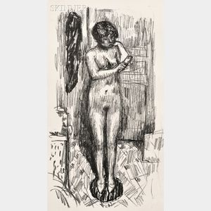 Pierre Bonnard (French, 1867-1947) Etude de nu
