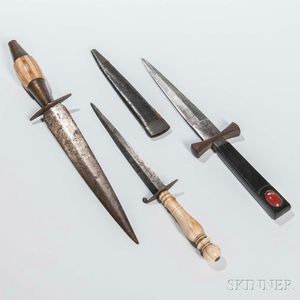 Two Dagger-form Letter Openers