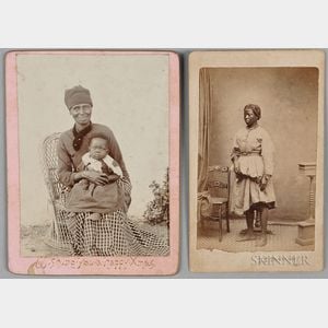 Two Photographs Depicting African American Women