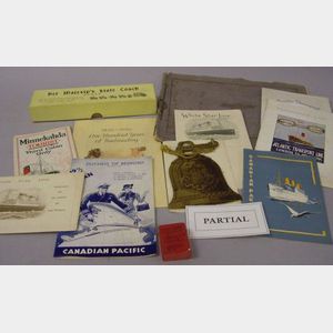 Collection of Early 20th Century Travel Ephemera and Collectibles.