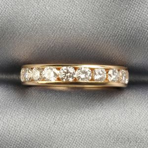 14kt Gold and Diamond Band