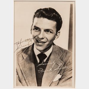 Sinatra, Frank (1915-1998) Signed Photograph.