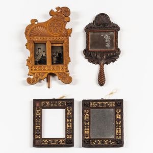 Two Mirrors and Two Picture Frames