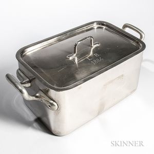 Large Nickel Boxpan and Cover