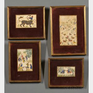 Four Persian Miniatures